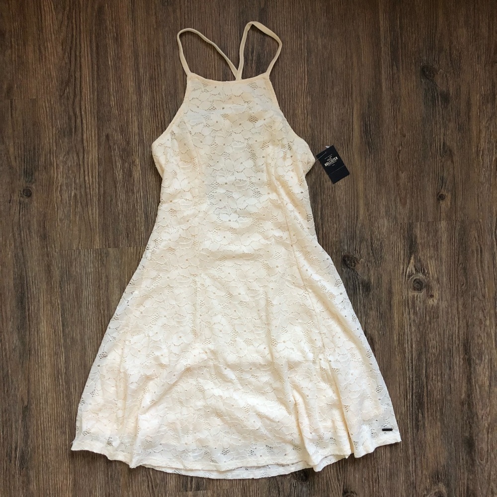 NWT hollister ivory dress